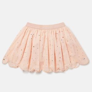 NWT Stella McCartney Jeweled Scalloped Tulle Skirt